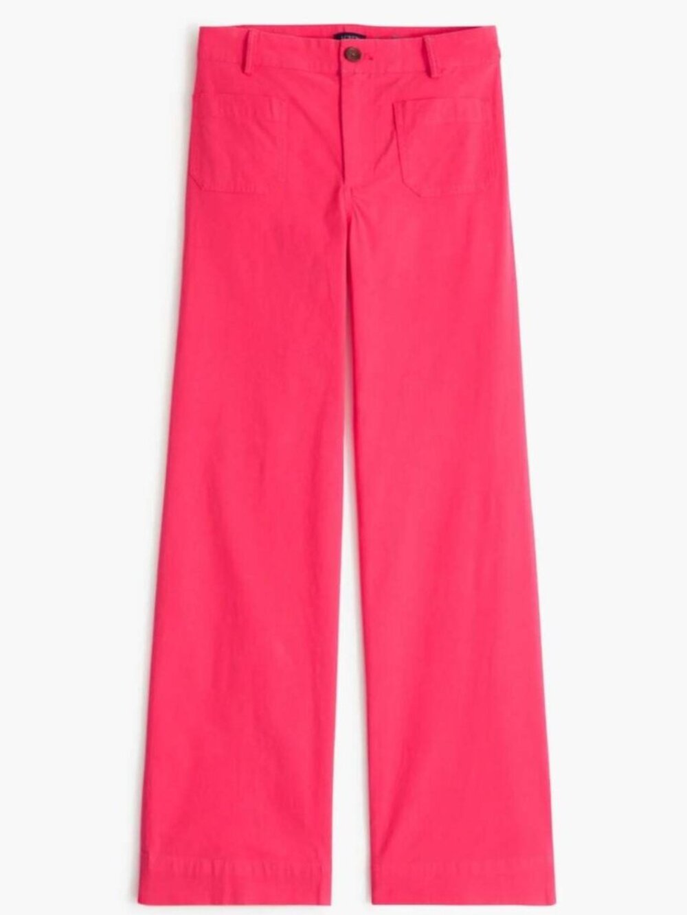 J Crew Factory Hot Pink Chinos 32P EUC Flare Bootcut Pants